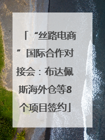 “丝路电商”国际合作对接会：布达佩斯海外仓等8个项目签约