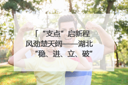 “支点”启新程 风劲楚天阔——湖北“稳、进、立、破”谱写“荆”彩篇章