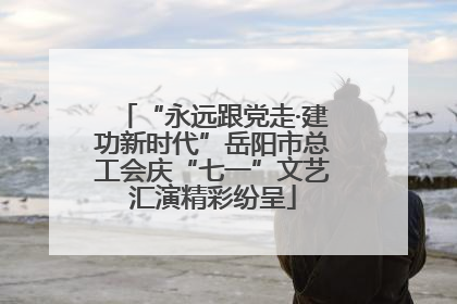 “永远跟党走·建功新时代”岳阳市总工会庆“七一”文艺汇演精彩纷呈