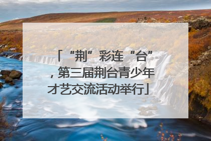 “荆”彩连“台”，第三届荆台青少年才艺交流活动举行