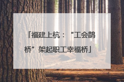 福建上杭：“工会鹊桥”架起职工幸福桥