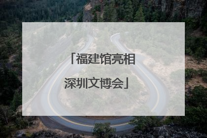 福建馆亮相深圳文博会