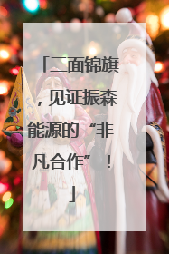 三面锦旗，见证振森能源的“非凡合作”！