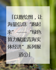 以数绘图，让海量信息“跑起来”——“绿色算力赋能青海实体经济”系列报道①