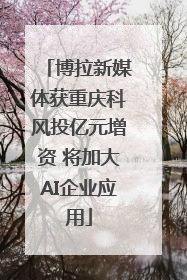 博拉新媒体获重庆科风投亿元增资 将加大AI企业应用