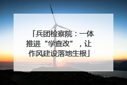 兵团检察院：一体推进“学查改”，让作风建设落地生根