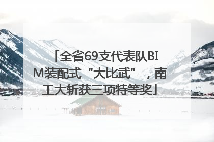 全省69支代表队BIM装配式“大比武”，南工大斩获三项特等奖
