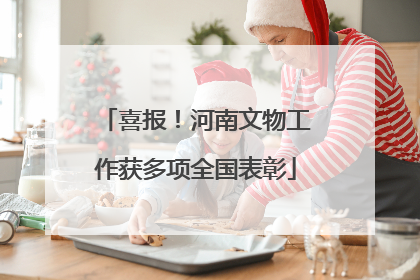 喜报！河南文物工作获多项全国表彰