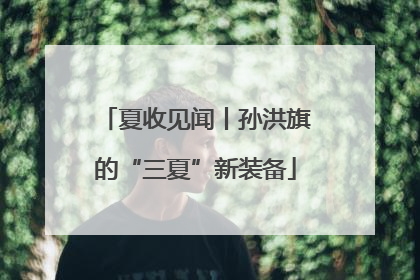 夏收见闻丨孙洪旗的“三夏”新装备