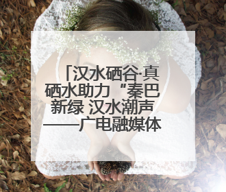汉水硒谷·真硒水助力“秦巴新绿 汉水潮声——广电融媒体高质量发展陕西采访行”