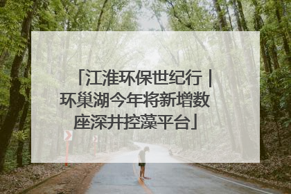 江淮环保世纪行｜环巢湖今年将新增数座深井控藻平台