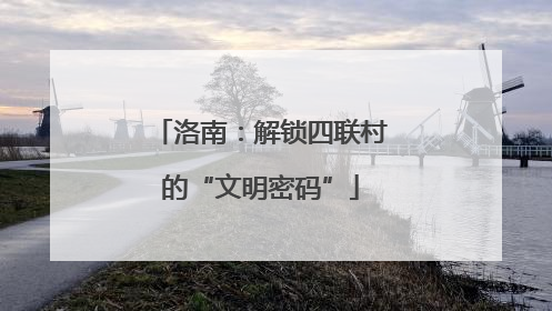 洛南：解锁四联村的“文明密码”