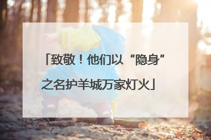 致敬！他们以“隐身”之名护羊城万家灯火