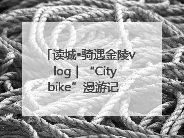 读城•骑遇金陵vlog｜“Citybike”漫游记 邂逅古都新韵