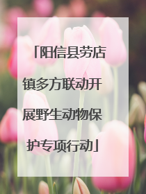 阳信县劳店镇多方联动开展野生动物保护专项行动