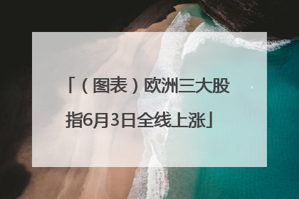 （图表）欧洲三大股指6月3日全线上涨