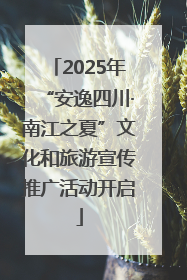 2025年“安逸四川·南江之夏”文化和旅游宣传推广活动开启